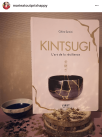 Instagram parle du livre "Kintsugi, l'art de la résilience !"
